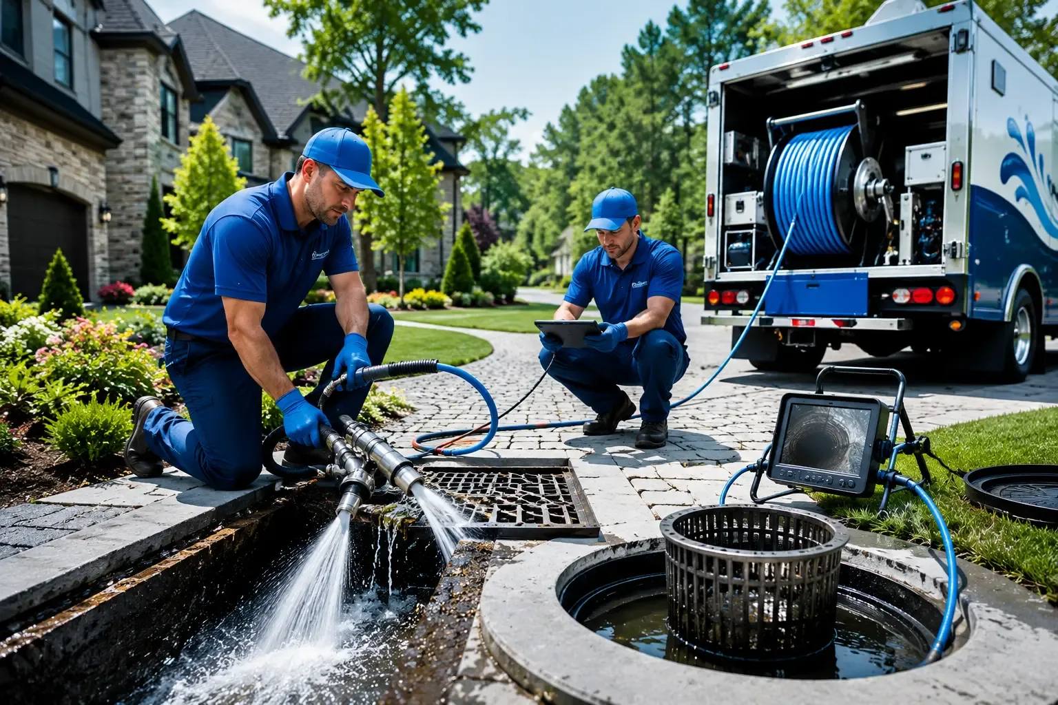 Local outdoor drain cleaning professionals in Portage, IN